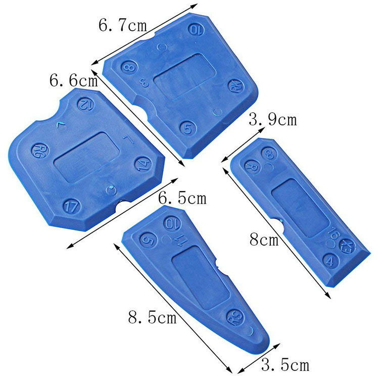 5-in -1 caulking tool set sealant remover caulking dresser sealant scraping glue grouting kit tool