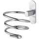 Punch-free-silver simple Hair Dryer rack
