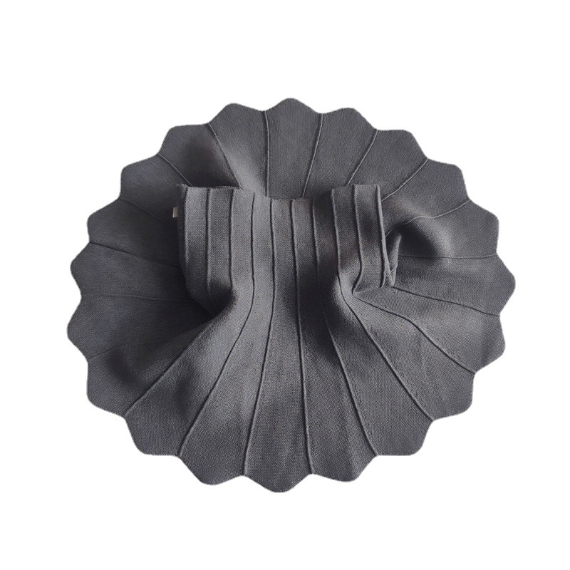 Girls' Skirt Pop Skirt Children's Skirt Skirt Autumn Children's Skirt Knitted Princess Skirt Black Grey Baby Children's Wear