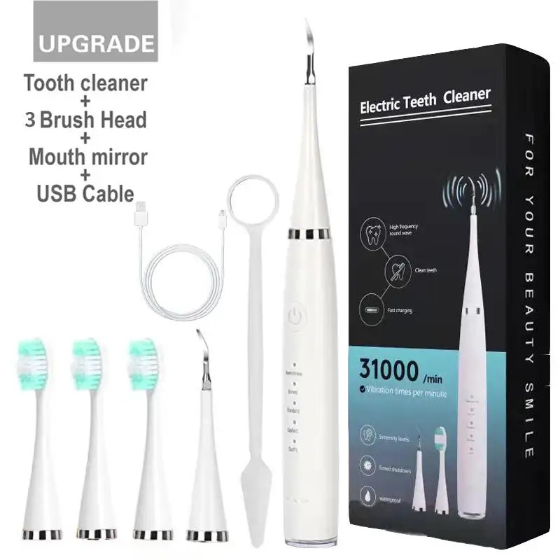 Cross-border ultrasonic electric dental scaler household dental calculus removal yellow teeth oral care dental cleaning instrument