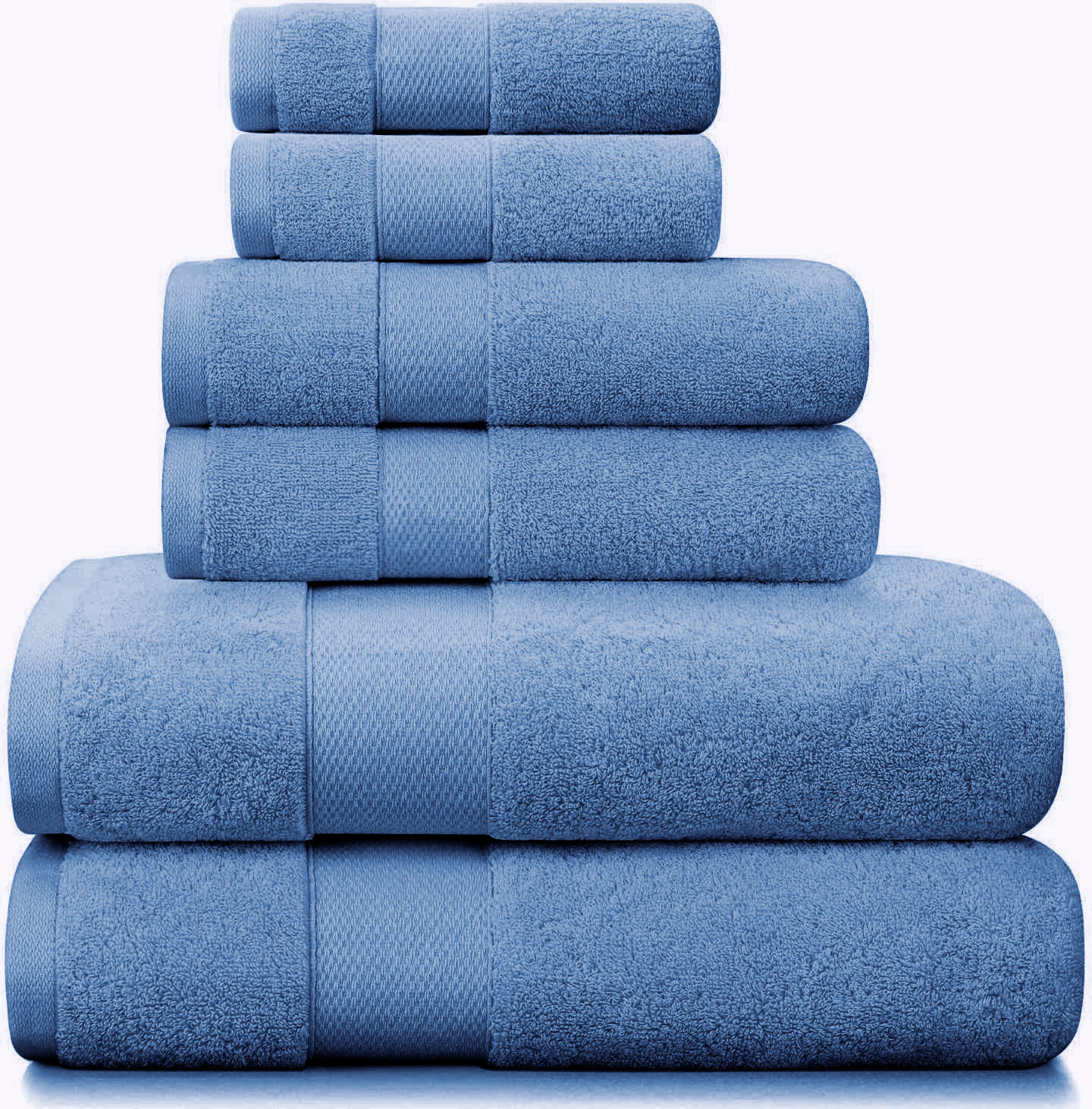 Cotton towel Absorbent Bath towel Soft Square towel Combed Three Pieces set of 6 Pieces towel set 3PCs set Free Shipping
