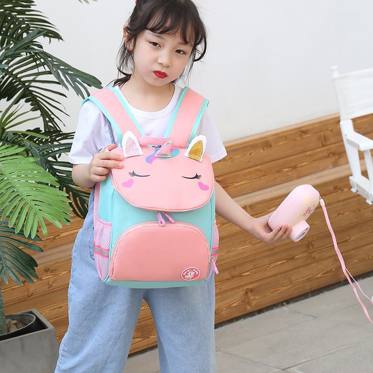 New kindergarten schoolbag Boys and Girls Primary School first grade children backpack dinosaur customized printed LOGO