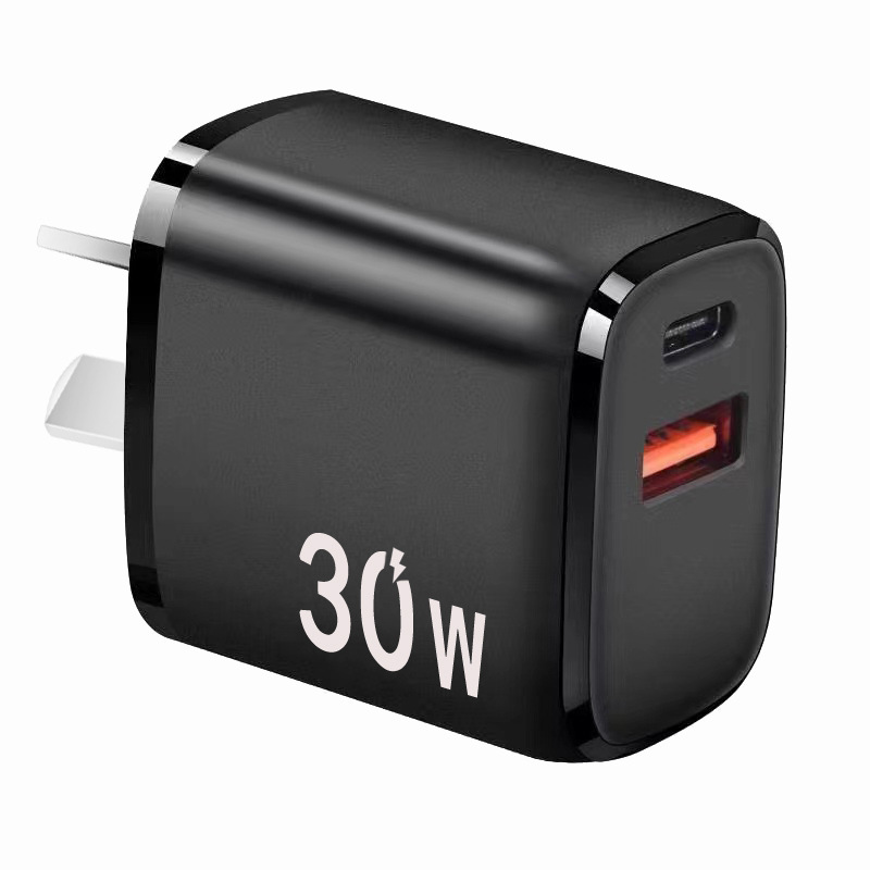 45W Folding Pin PD Charger 30W Gallium Nitride PD Adapter 20W Fappable Pin PD European, British and Australian Charger