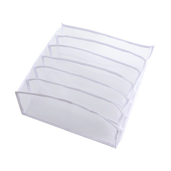 Underwear Storage Box Drawer-type Household Wardrobe Socks Bra Panties Storage Sorting Breathable Nylon Fabric