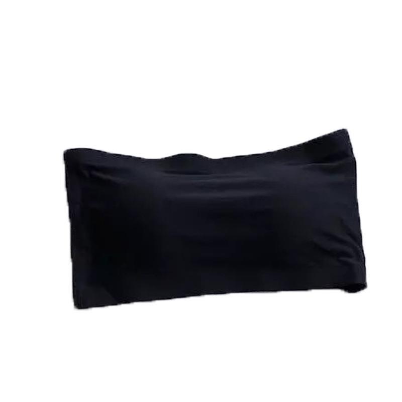 Cross-border strapless strapless strapless strapless strapless strapless seamless Ice Silk wrap chest breathable anti-running light-breasted non-rimless underwear for women
