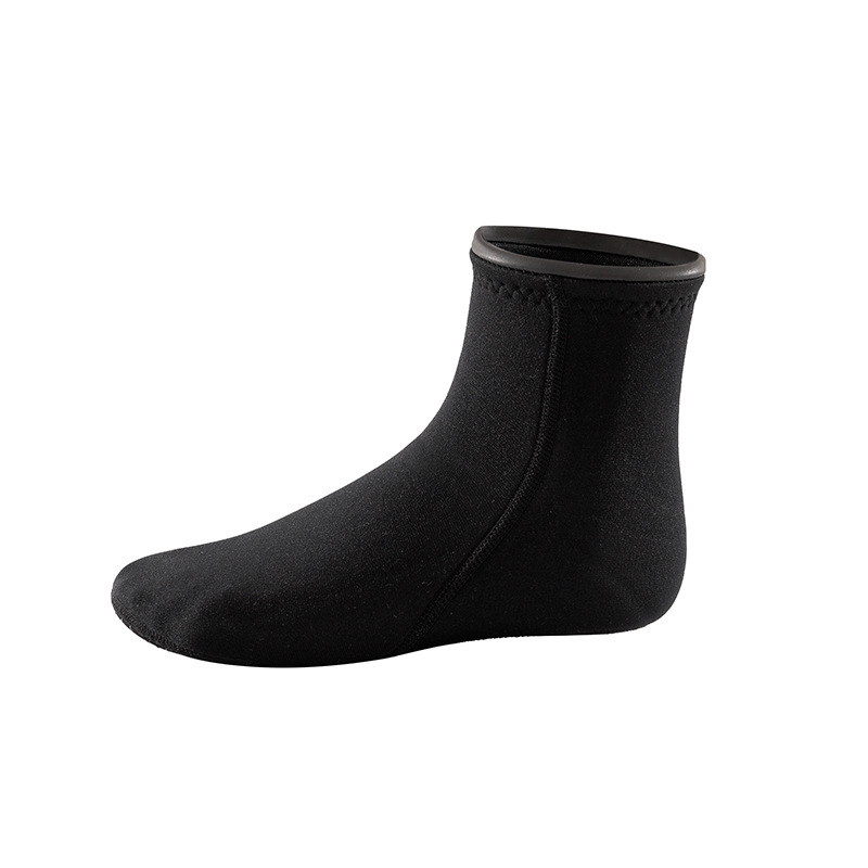 Spot cross-border 3mm diving socks men's swimming warm non-slip deep diving waterproof material short tube snorkeling beach socks women