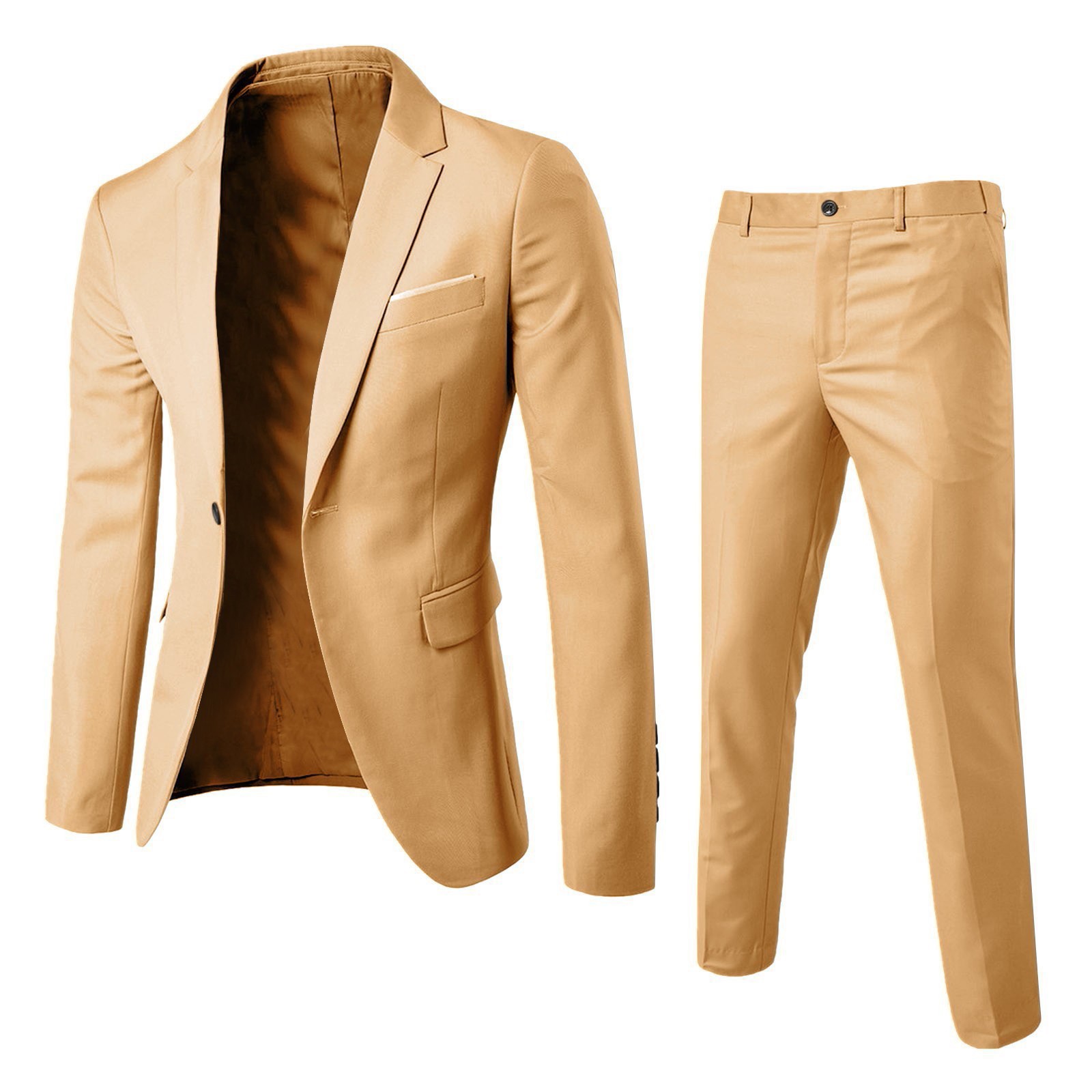 Suit suit men's two-piece business professional formal wear small suit Korean slim best man bridegroom wedding dress