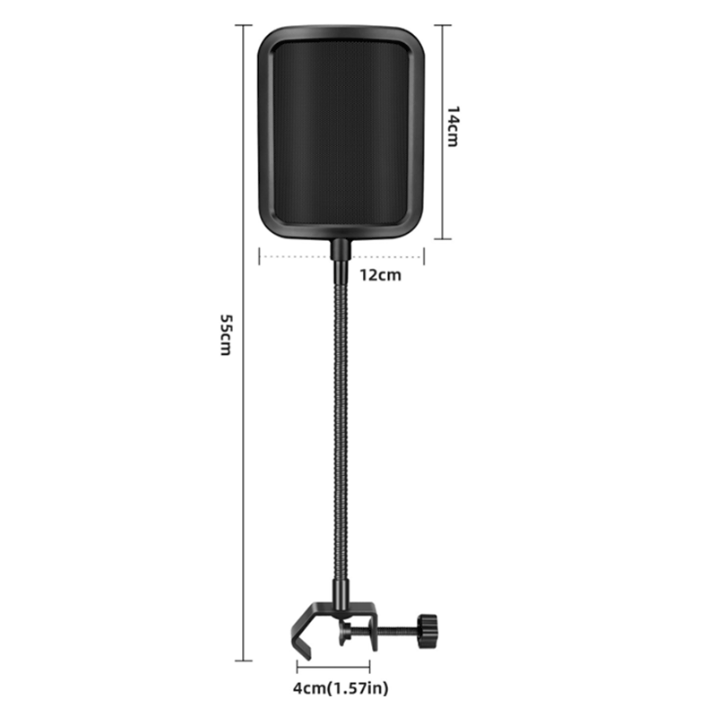 U87 大ダイヤフラム小型牛乳瓶コンデンサーマイク金属抗スプレーネット録音コンピュータデスクトップマイクカバー|undefined