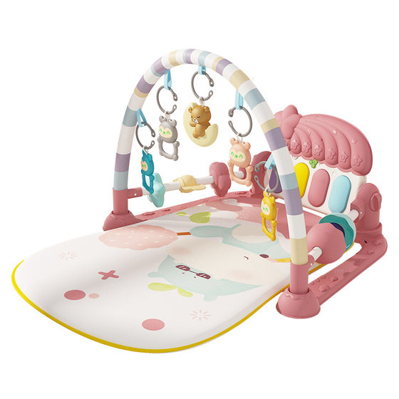Foot Piano Newborn Baby Toy 0-1 Year Old Fitness Rack Early Education Educational Puzzle 3-6 Months Gift for Boys and Girls
