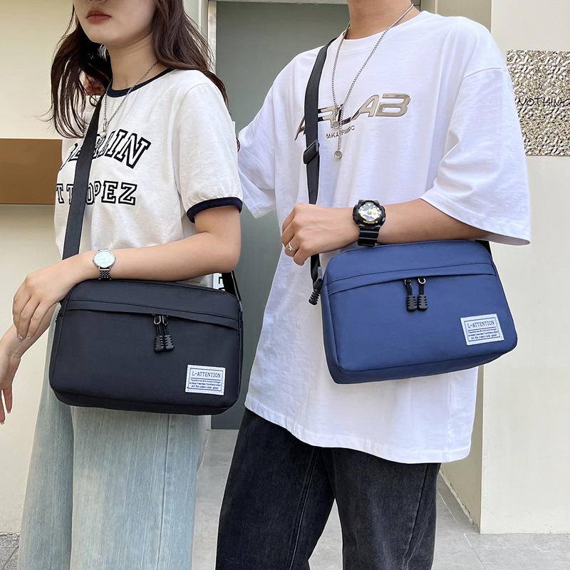 New Fashion Trendy Crossbody Bag Middle-aged and Elderly Men's Shoulder Bag Casual Simple Backpack New Women's Bag Japanese Style Bag