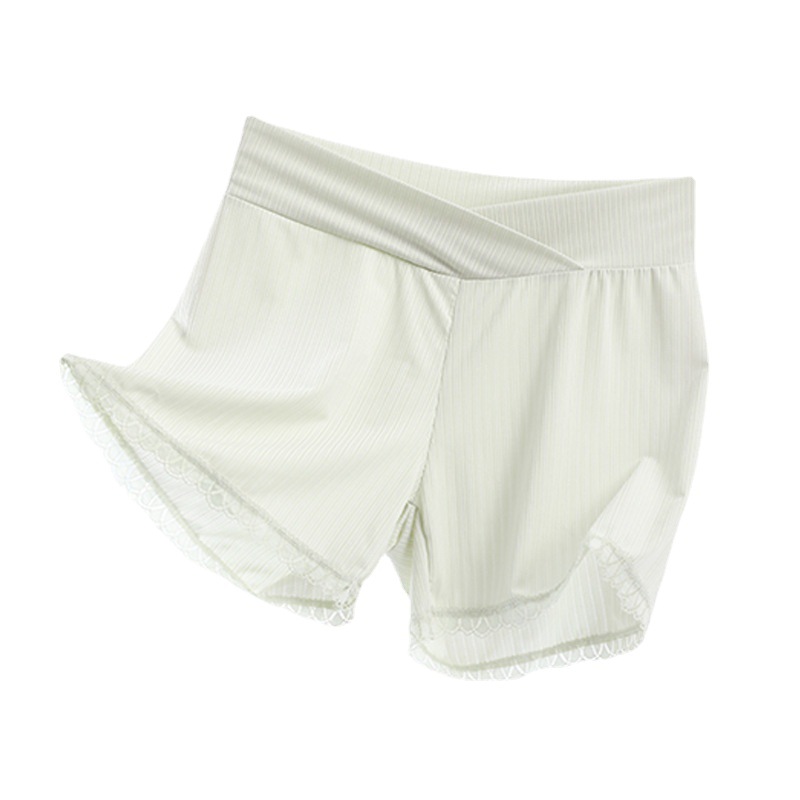 Pregnant Women's Safety Pants Summer Ultra-thin Loose Pants Ice Silk Low-waist Leggings Anti-light Shorts Pregnant Women's Summer