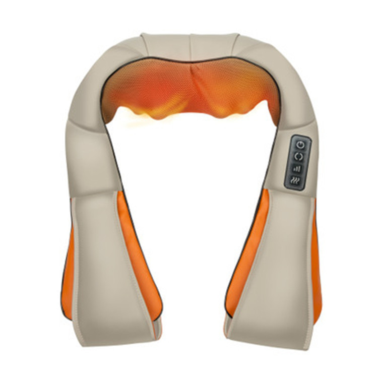 Factory wholesale home cervical massage instrument multi-function hot compress electric cervical kneading massage shawl neck shoulder music