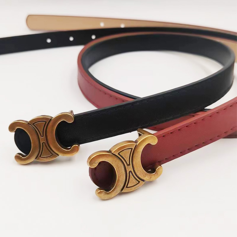 Factory wholesale Arc de Triomphe ladies belt fashion Joker retro belt trend European and American explosions pants belt