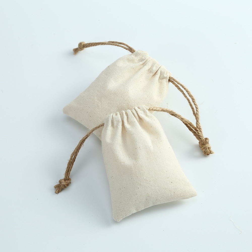 Прямые поставки мешок Drawstring зашкурить хлопка эмбриона мешок ткани ювелирных изделий упаковывать луча мешок хранения хлопка оптом