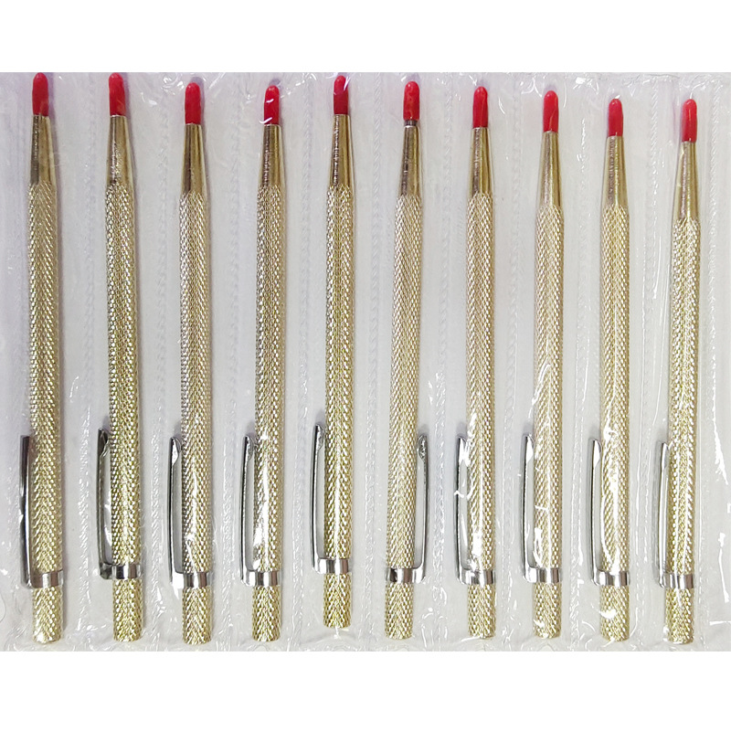 Multifunctional replaceable needle strong magnetic marking pen tungsten steel marking needle ceramic glass knife marking pen alloy marking pen