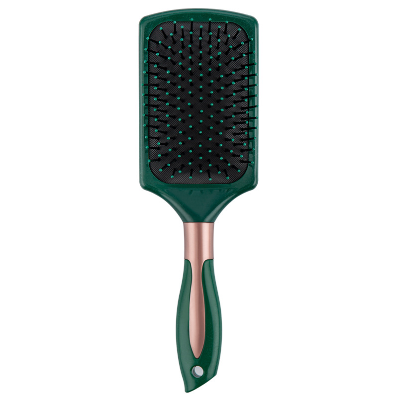 Dark Green Curly Hair Comb Air Bag Massage Comb Anti-static Hair Cushion Comb Lady Straight Hair Hairdressing Comb Beauty Comb