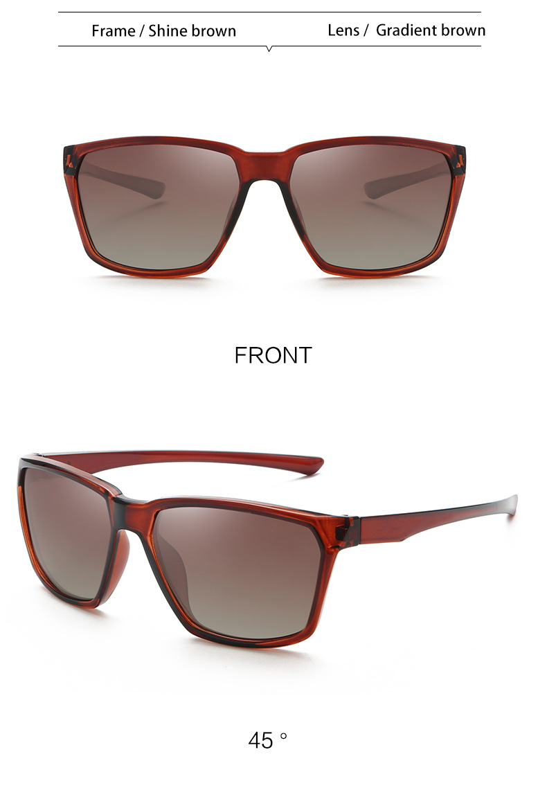 2024 Nei polariséiert Männer Sonnebrëller Europäesch an Amerikanesch grenziwwerschreidend Sonnebrëller Sport Vëlosbrëller TR90 Faarfännerend Brëller Grousshandel_voghion.com