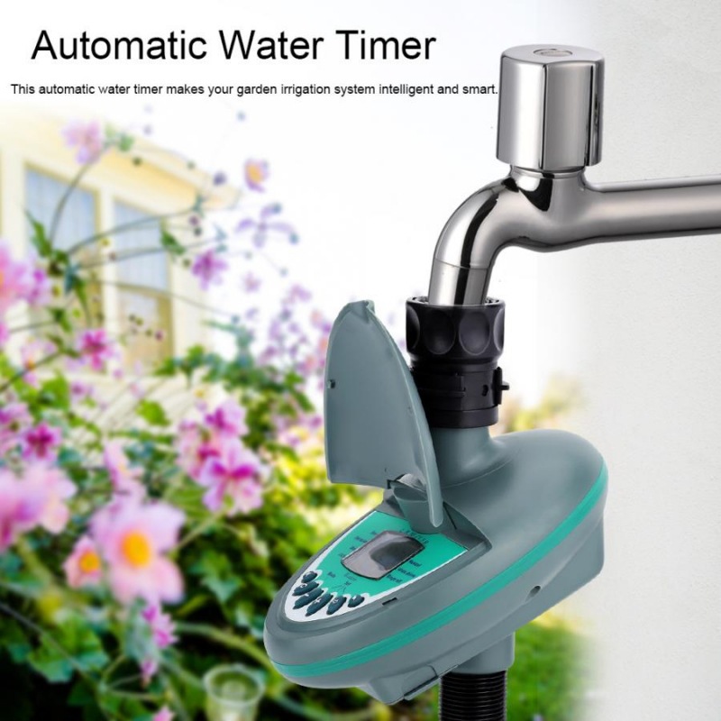 Cross-border outdoor intelligent garden irrigation solenoid valve garden automatic watering controller atomization timing watering