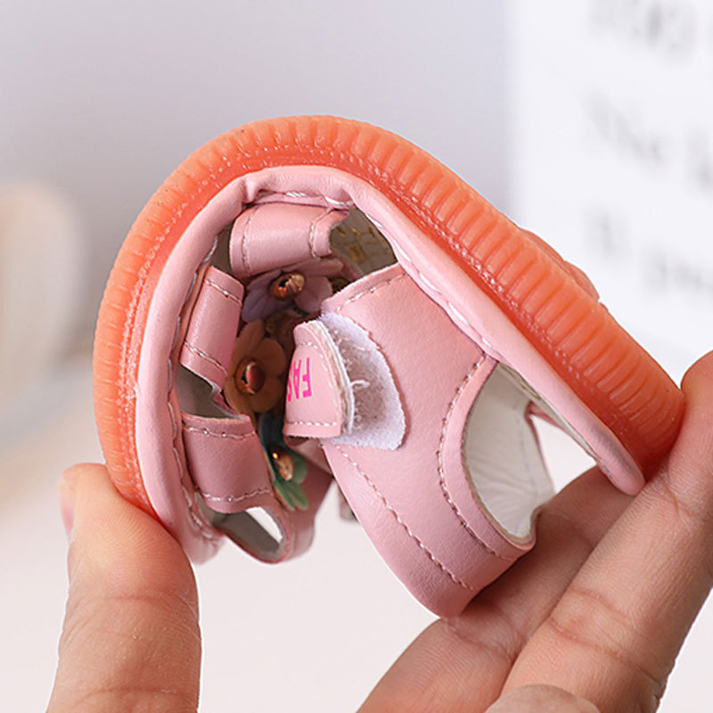 A generation of call Shoes summer New Baby Shoes sandals baby shoes girls Princess sandals soft soled toddler shoes