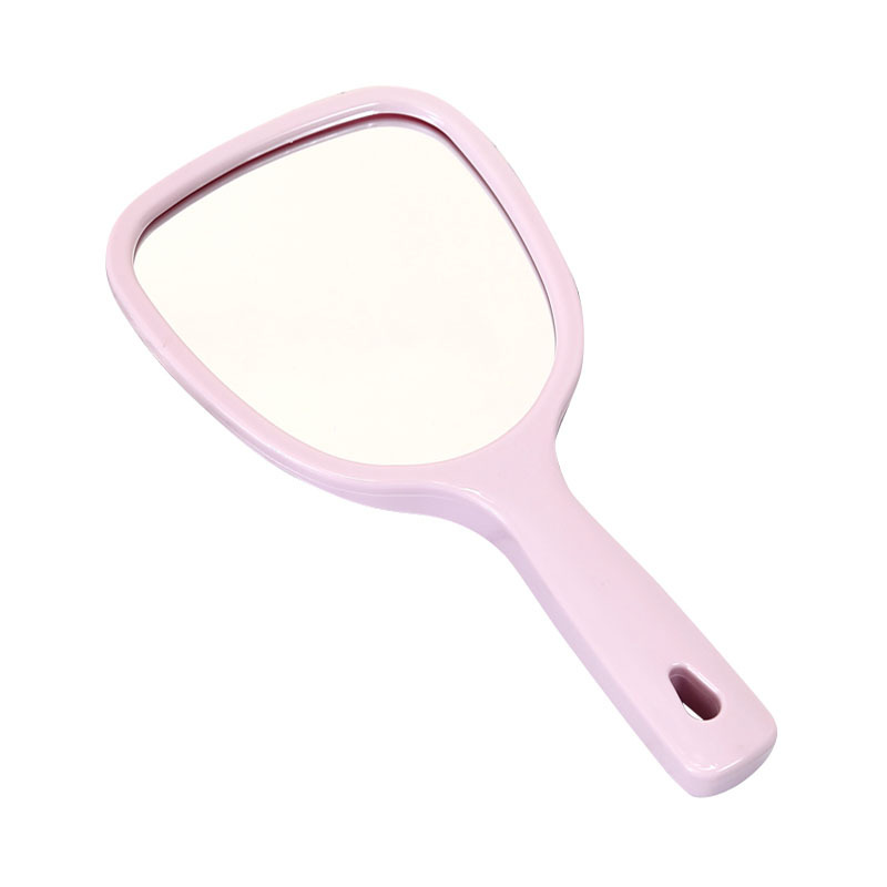 Dormitory Small Makeup Mirror Portable Small Mirror Mini Portable Mirror Small Handheld Handle Mirror Beauty Salon Dressing Mirror