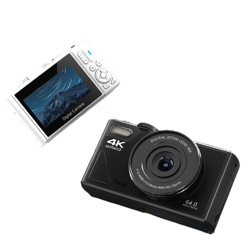 New digital camera HD flip screen camera 68 million micro single rotating screen camera WIFI mobile phone beauty