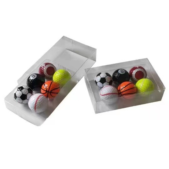 golf colored ball golf indoor gift practice ball double layer golf balls