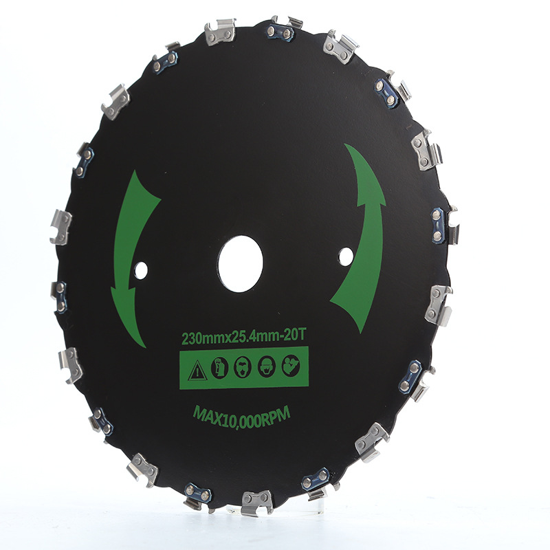 Lawn mower accessories lawn mower blade universal saw tree blade household tree cutter chain saw blade 9 inches