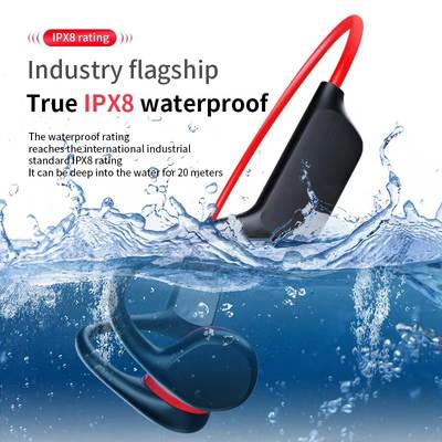 X7 bone conduction Bluetooth headset new private model non-in-ear waterproof swimming outdoor running sports wireless headset