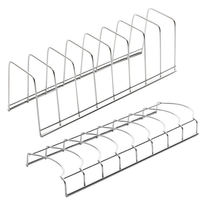 Stainless Steel Thickened Drain Bowl Rack Kitchen Bowl Storage Rack Household Storage Bowl and Chopsticks Tableware Storage Rack Bowl Rack