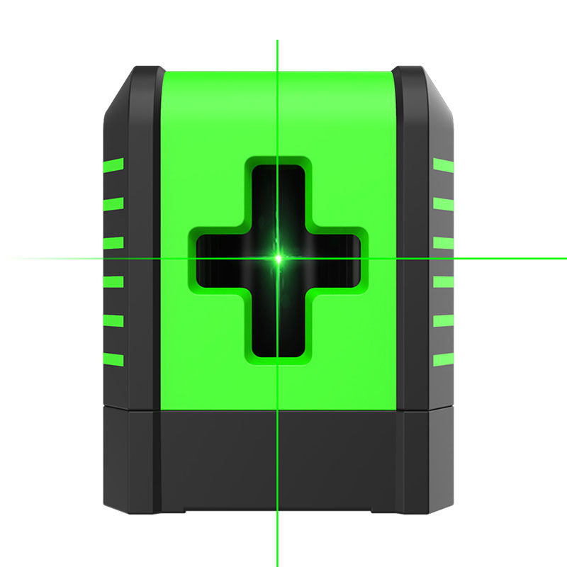 Hanshine 2-Line Green Laser Small Household Laser Level High Precision Strong Light Fine Line Portable Leveling Instrument