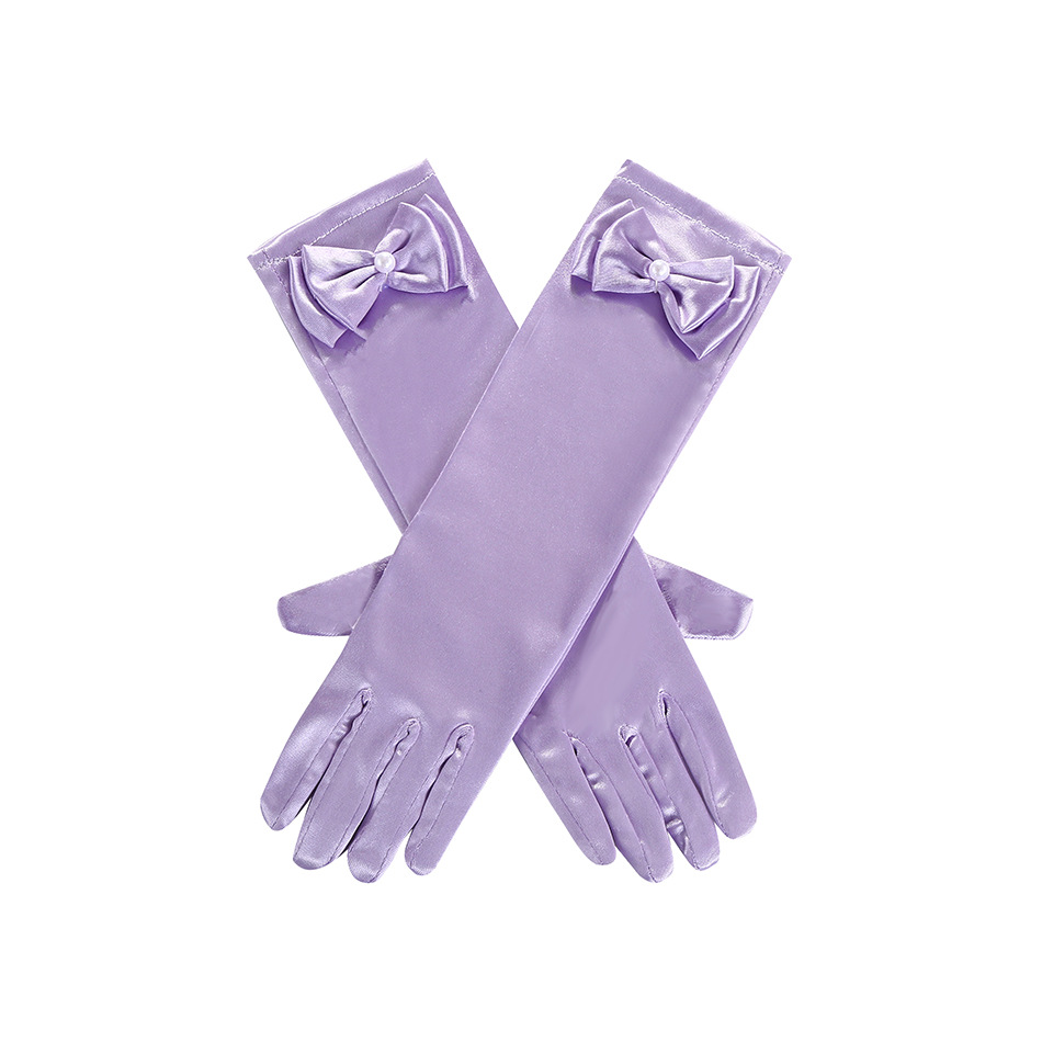 Bow Pearl gloves series accessories printed gloves series gloves a generation of hair accessories a generation of hair