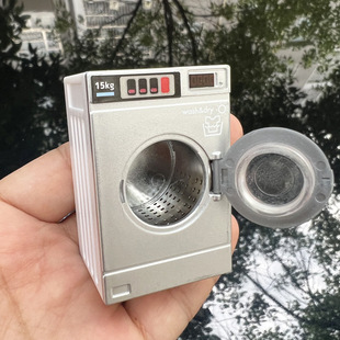 1:12 dollhouse dollhouse mini model ob11 scene props 12 points all-match washing machine can be opened