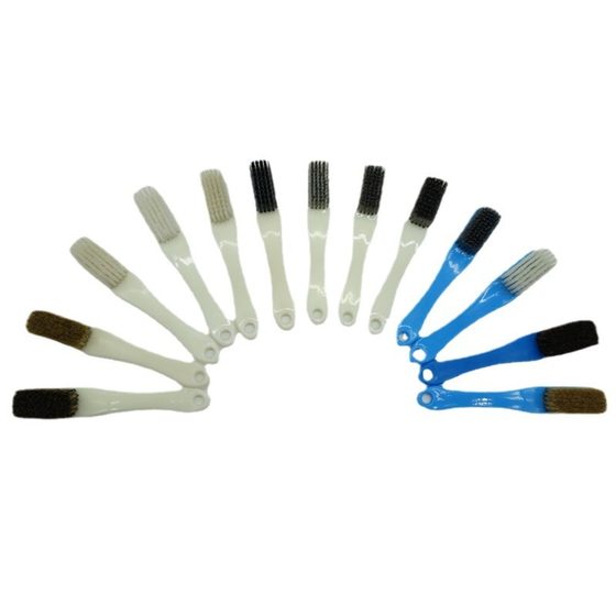 Wen Play Brush Bristle Stainless Steel Brush King Kong Bodhi Zi Wen Play Walnut Large Bristle Brush Tool Brush