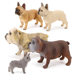 Children's Simulation Animal Dog Model Wolf Dog Dobbin Teddy Bigger Shepherd Dog Bulldog Pet Dog Toy Ornaments