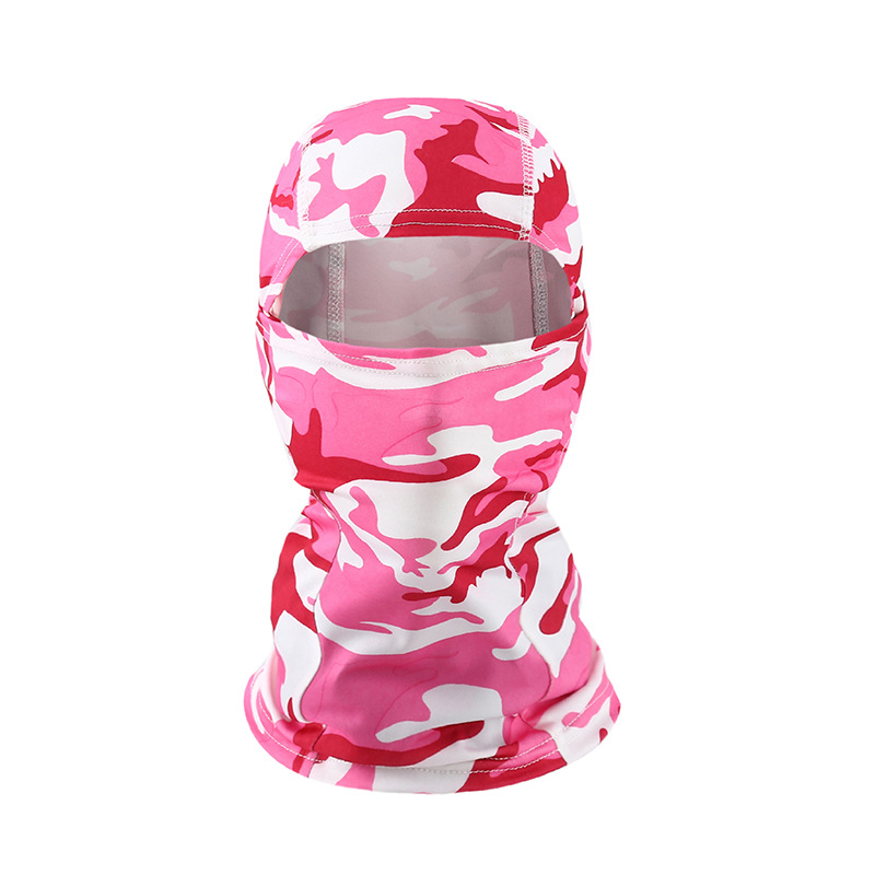 Summer outdoor riding sunscreen cover quick-drying multifunctional Ice Silk motorcycle mask breathable masked pullover hat