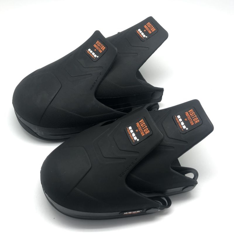 Factory direct sales visit anti-smashing shoe cover labor protection shoes work shoes steel toe cap TPU visitor protection shoe cover