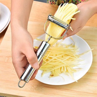 Peeler peeler stainless steel household multi-functional fruit and vegetable melon grater potato peeler wire artifact