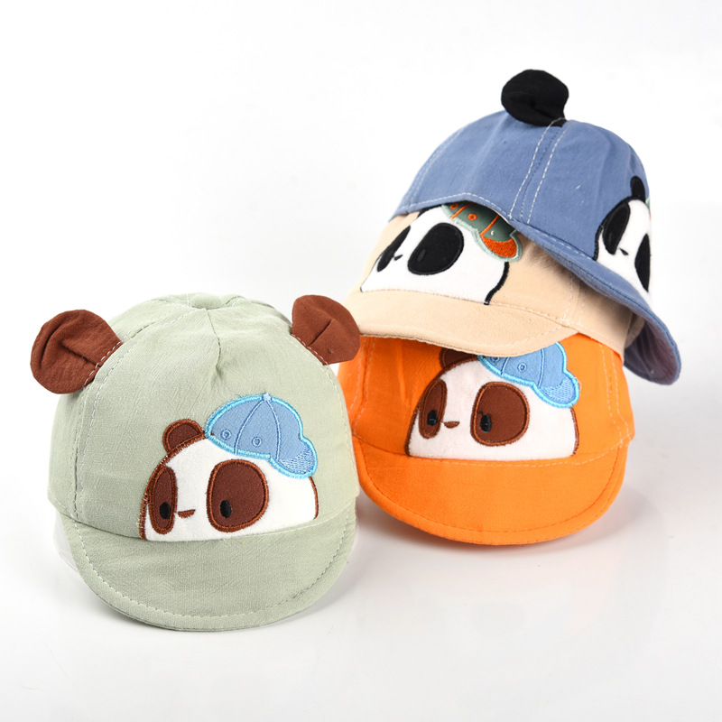 Cappello per bambini primavera nuovo stile coreano cappello per neonati moda carino cappello per neonati protezione solare all'ingrosso berretto con visiera_voghion.com
