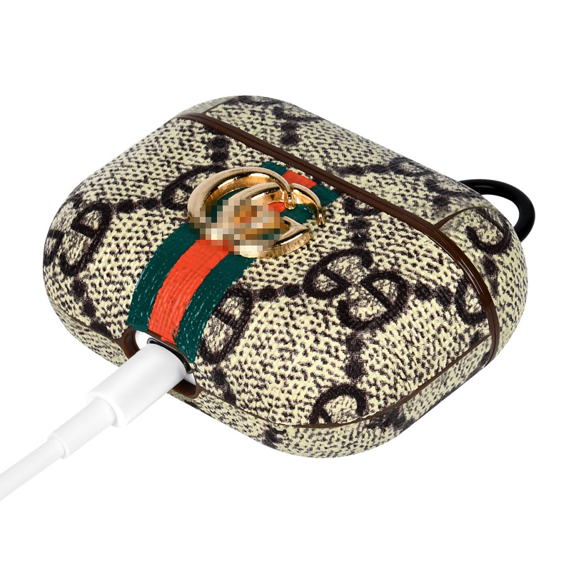 in stock for Apple Bluetooth Headset Protective Case Gucci Big Brand Airpods234pro2 Headset Protective Case