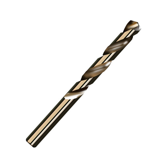 Factory direct high-speed steel cobalt-containing twist drill hand electric drill drilling tool stainless steel hole straight shank twist drill