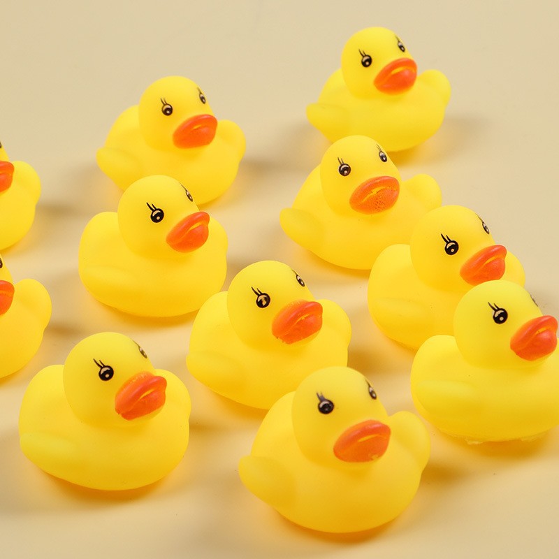 Pinch le Hui is called vinyl playing duck boys and girls Bath swimming duck educational stall toys wholesale