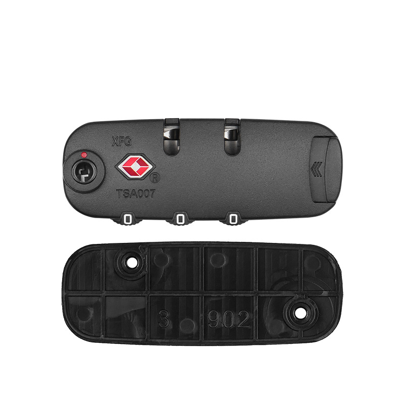 Luggage accessories trolley case combination lock luggage fixed lock tsa lock customs combination lock fixed lock tsa combination lock