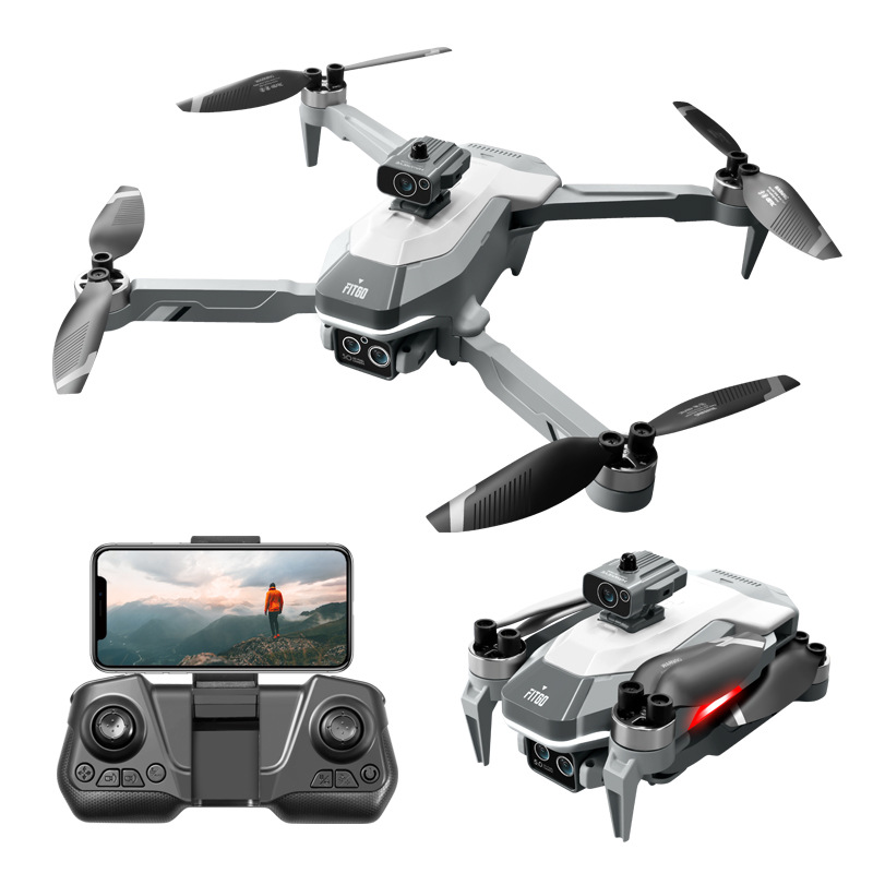 Cross-border M2S brushless motor UAV HD aerial photography folding four-axis aircraft optical flow obstacle avoidance remote control aircraft
