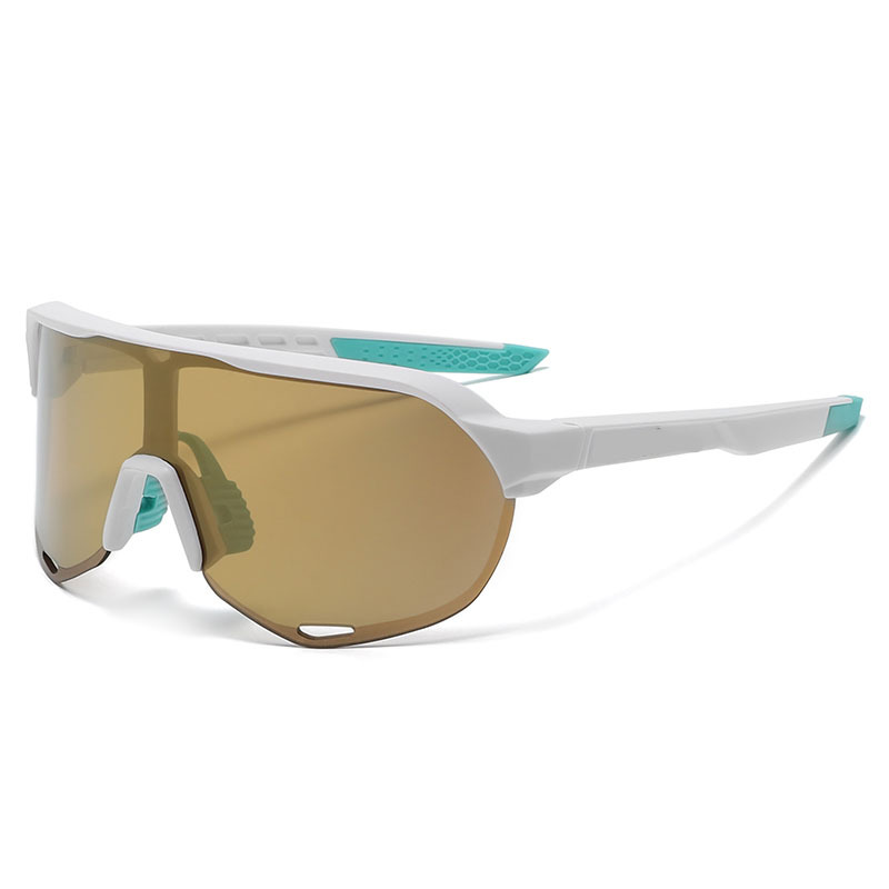 European and American outdoor sports sunglasses riding windproof glasses S2 same sunglasses one colorful real film glasses