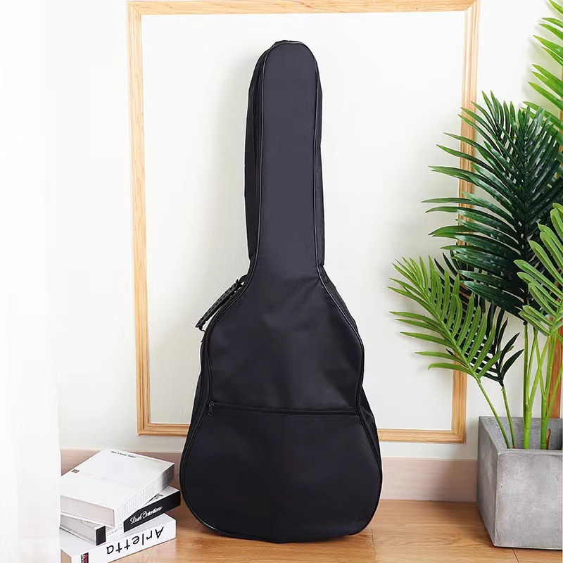 41 Inch Cotton Thickened Waterproof Guitar Backpack Folk Guitar 5mm Thickened Waterproof Bag Single Layer Oxford Cloth Bag
