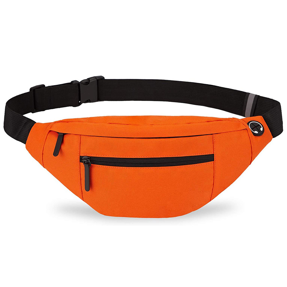 Cross-border Waterproof Waist Bag Leisure Sports Waist Bag Fitness Waist Bag Mobile Phone Bag Travel Running Crossbody Bag Chest Bag