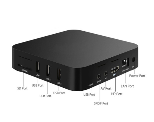 Cross-border source factory TV BOX 4K network set-top box foreign trade MX network OPRo network TV set-top box TV box