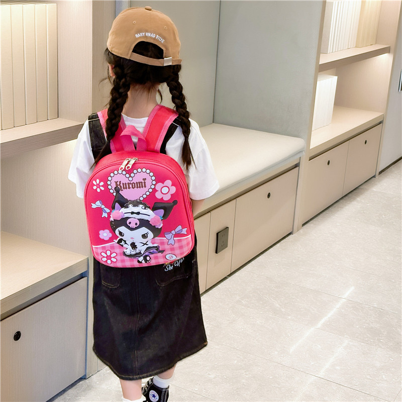 Children's Schoolbag Kindergarten Preschool Class Small Backpack New Korean Style Cartoon Hard Shell Bag for Boys and Girls