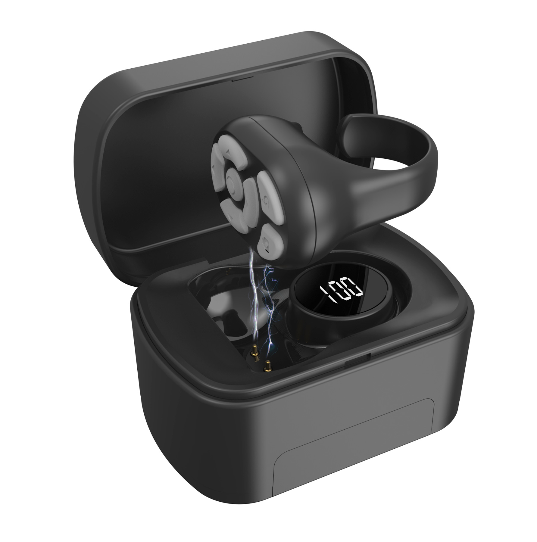 Two-in-one Bluetooth bracket ring remote control with bin remote control Bluetooth controller page turning device