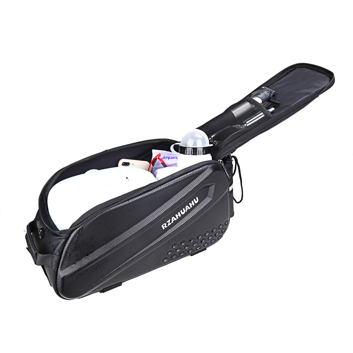 Bicycle driving bag hard shell rear shelf bag mountain bike carrying bag tail bag front and rear seat bag cycling accessories